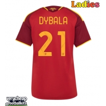 AS Roma Paulo Dybala #21 Replica Home Shirt Ladies 2026-27 Short Sleeve